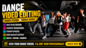 professionally edit dance studio and group dance videos