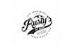design anniversary bbq restaurant logo