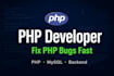 build or fix PHP websites and backend systems