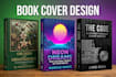 design a minimalist paperback, 3d book and ingramspark cover