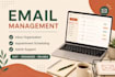 provide professional email and admin support