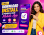 do mobile app marketing, app promotion install, apple app store, google play,