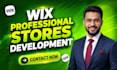 built wix website, wix website design, redesign and development as wix developer