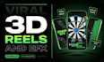 create viral 3d reels with cinematic effects