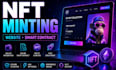 build nft minting website and nft smart contract