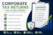 prepare corporate tax returns for US businesses