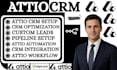 setup attio crm consultant attio workflow automate attio gohighlevel n8n