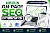 do onpage optimization to rank on google and ai