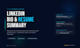 write a professional linkedin bio and resume summary using ai