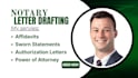 notarize legal documents, irs forms, affidavit as US notary