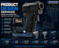 design ergonomic gaming hardware, gaming controllers, gaming electric duster