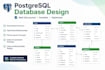 design postgresql database schema, sql queries and sqlalchemy ORM