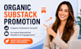 do organic substack promotion, substack newsletter, beehiiv increase subscribers