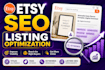 optimize etsy digital product listings for SEO