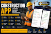develop construction app, contractor app, site management app, project tracking