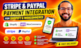 integrate stripe and paypal payment gateway for shopify and woocommerce