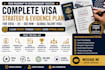 create a complete eb1a o1 and global talent visa evidence strategy