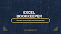 be your professional bookkeeper and financial analyst in excel