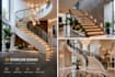 create 3d staircase design, modeling and realistic rendering