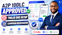 twilio setup, a2p 10dlc, studio flow, IVR, gohighlevel, API integration, SMS tcr