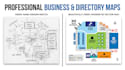 design business map office map mall directory floor plan event map vector layout