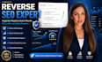 do reverse SEO to suppress negative search results