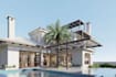 do 3d rendering architecture and interior exterior 3d model