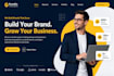 design website hero banner
