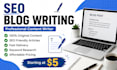 write SEO friendly blog posts and articles