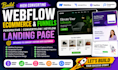 build webflow ecommerce perspective funnels convertflow heyflow landing page