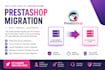 migrate prestashop store to shopify or woocommerce