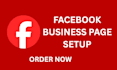 setup facebook business page