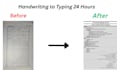 make custom worksheets and convert handwriting to word