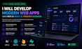 develop a modern web app using next js, reactjs, firebase and supabase