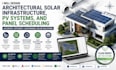 design architectural solar infrastructure pv systems and panel scheduling