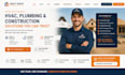 design squarespace hvac website construction website plumbing website