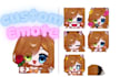 draw custom twitch emotes, animated emotes, chibi emotes for vtuber and streamer
