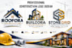 create professional construction and real estate logo design
