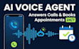 build an ai voice agent to book appointments and calls