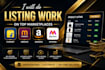 do SEO product listing