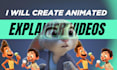 create a professional saas explainer video, animated video and 2d explainer