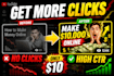 design high CTR finance thumbnails to boost views