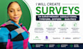 create surveymonkey, google forms, typeform, jotform, and qualtrics surveys