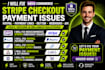 fix woocommerce stripe checkout payment issues, paypal payment links button