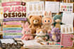 design plush toy stuffed animal character plushle custom labubu reference sheet