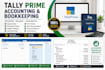 accounting and bookkeeping in tally prime