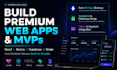 build full stack web application and mvp as an ai web developer