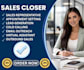 commission based sales closer sales representative lead generation sdr