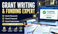 do grant writing, grant research, grant application and grant submission