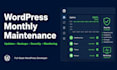 be your white label wordpress developer for monthly website maintenance and care